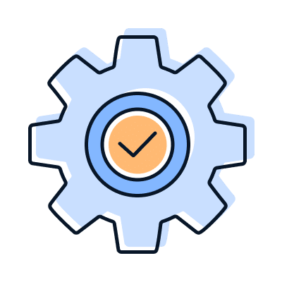 Identity integration cog icon