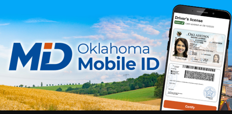 Oklahoma MID mobile drivers license app
