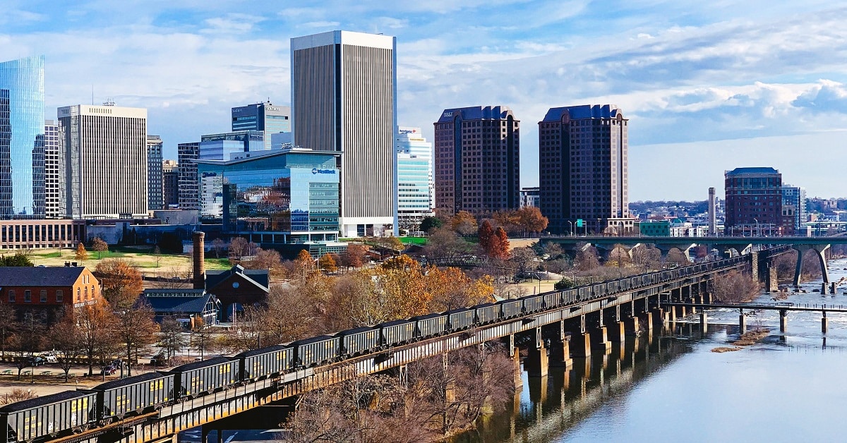 Richmond, Virginia skyline