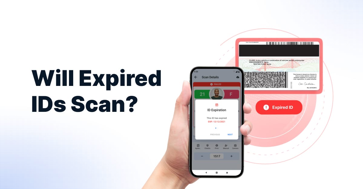 Expired ID pop up in VeriScan for iOS