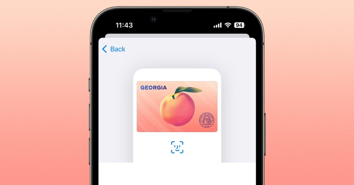 Georgia Apple Wallet mDL