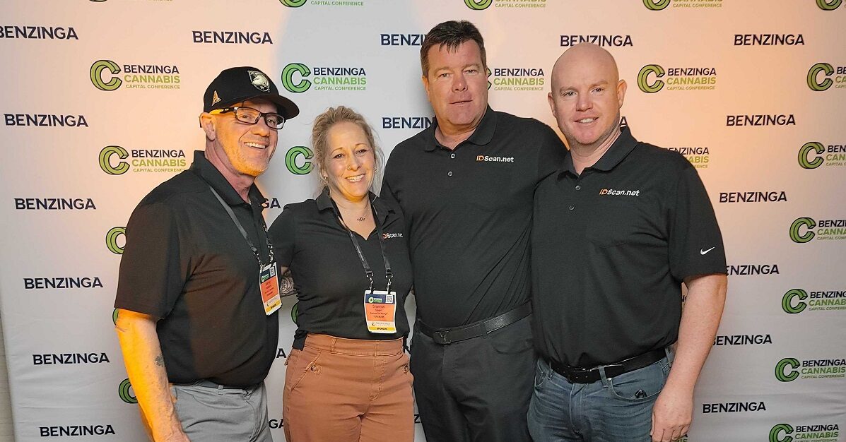 IDScan team at the Benzinga Cannabis Capital Conference