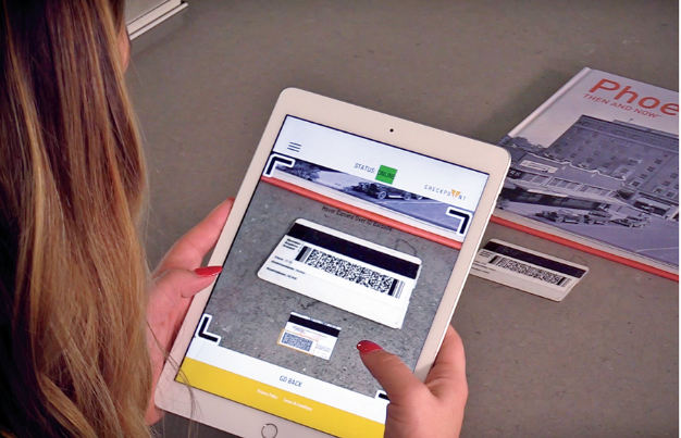 Leasing agent using CheckpointID on an iPad to scan an ID