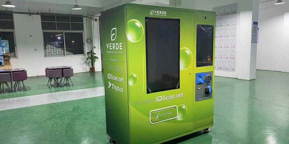 Verde, Naturepay, IDscan.net cannabis vending machine