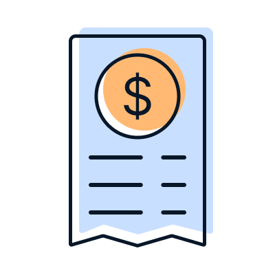 Fines and fees icon