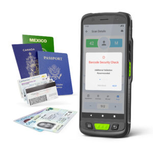 IDWare 9000 Plus, Affordable Handheld ID & Passport Scanner