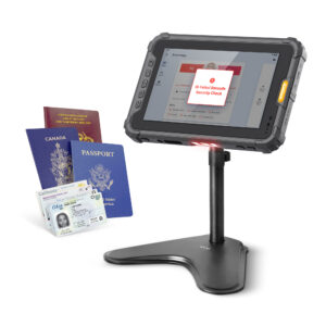 IDWare Falcon - Touchscreen Countertop Tablet ID Scanner