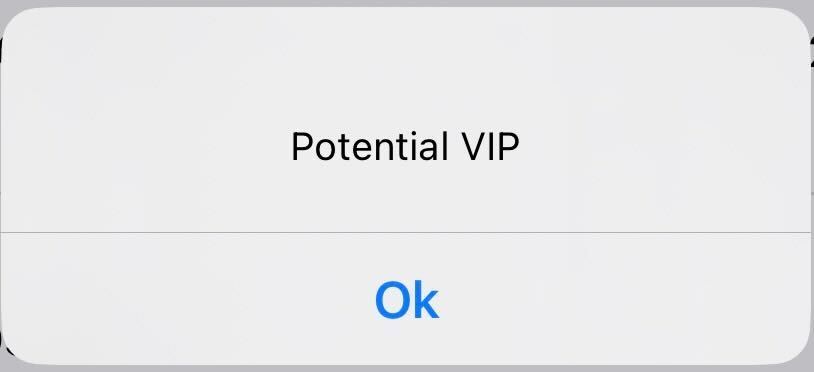 Gold zip code feature on iOS