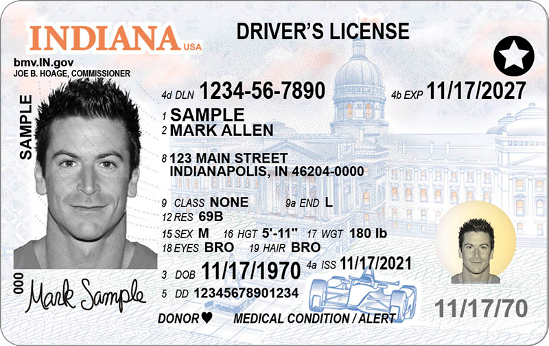 Indiana sample ID