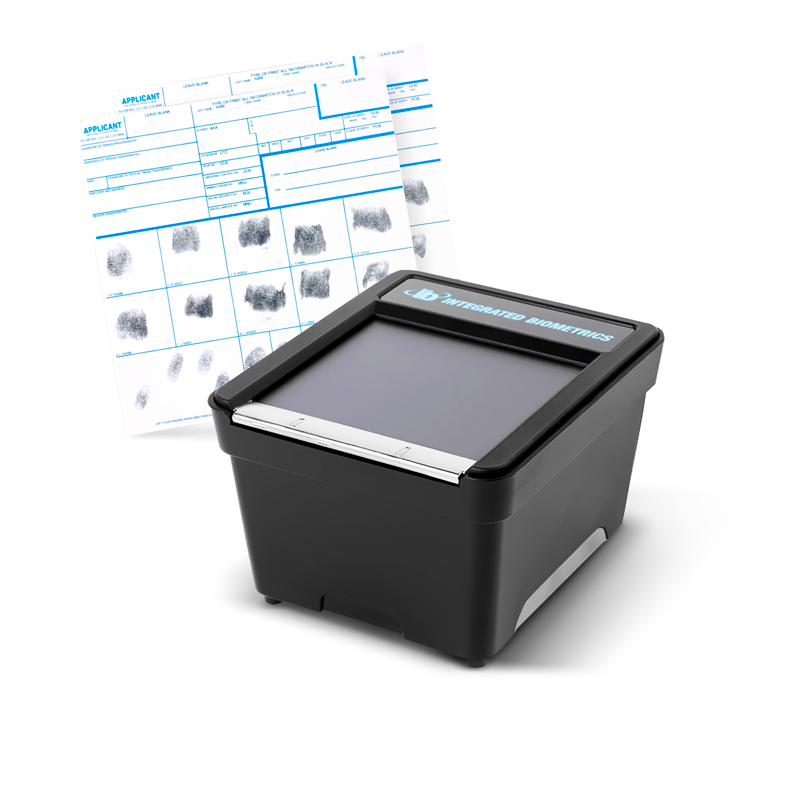 Kojak Fingerprint Scanner with Fingerprinting Cards
