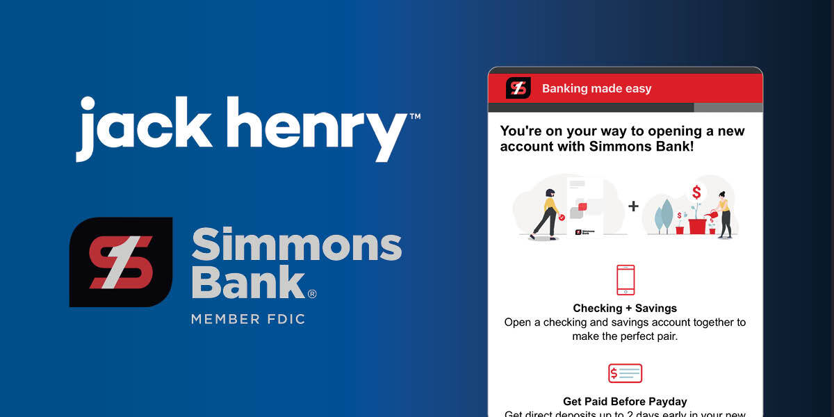IDScan.net and Jack Henry partnership with Simmons Bank