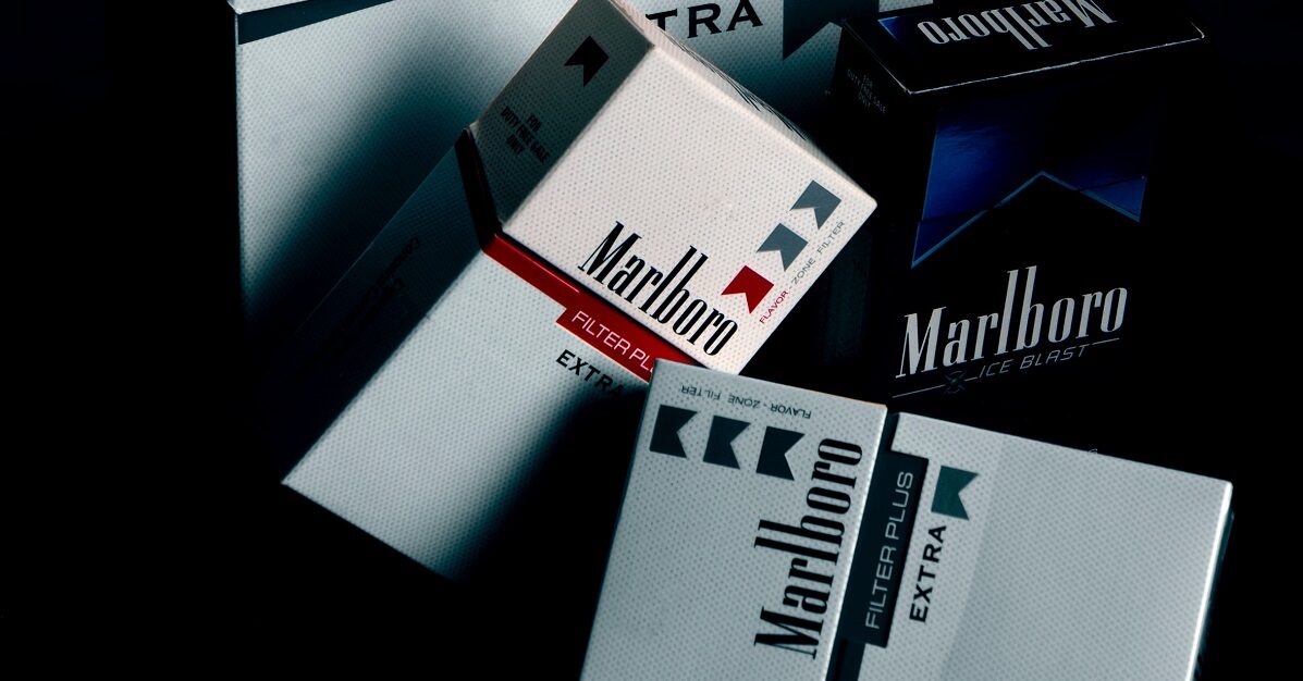 packs of cigarettes