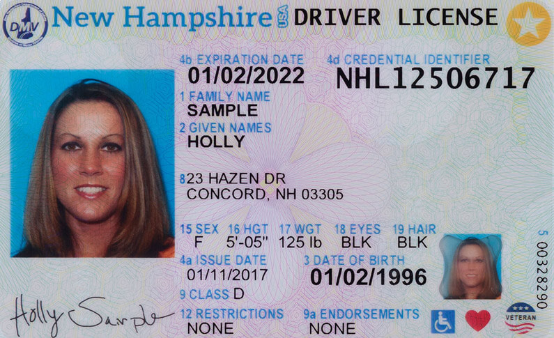 New Hampshire sample ID