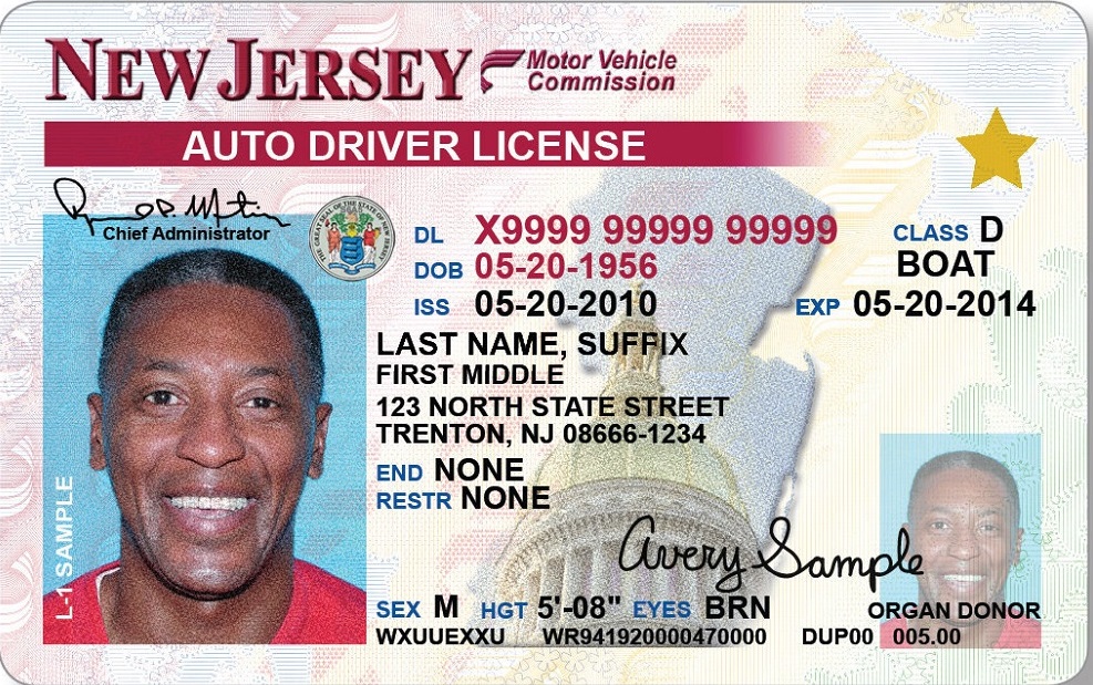 New Jersey sample ID