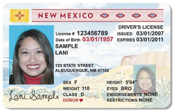 New Mexico sample ID