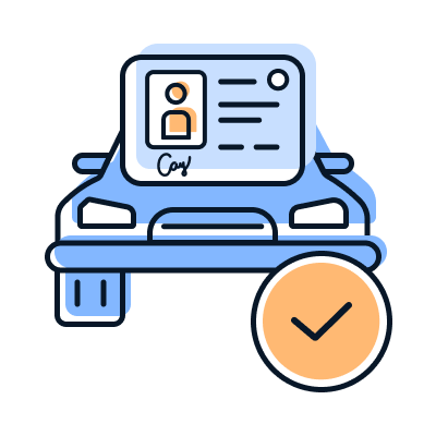 DMV Data Verification Icon