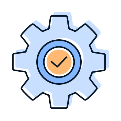 Identity integration cog icon