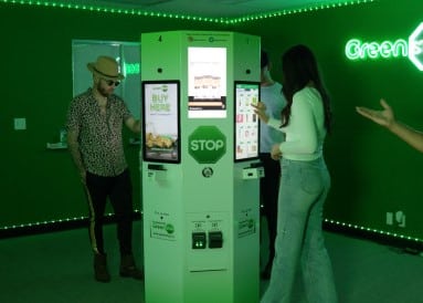 Greenspot marijuana vending machine