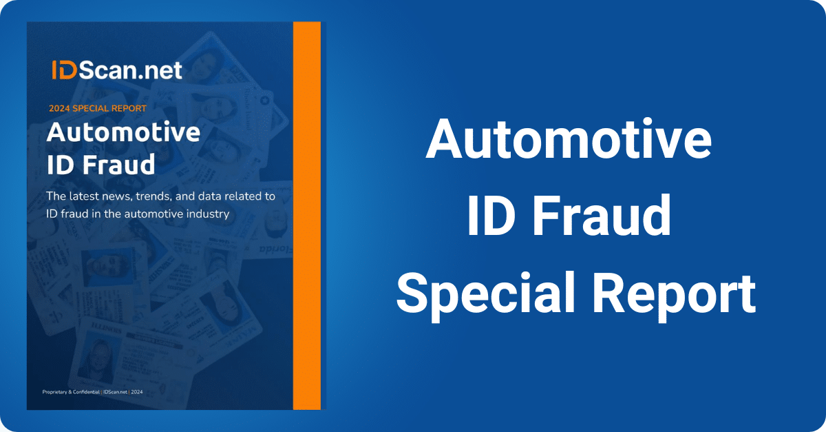 2024 Automotive ID Fraud Report