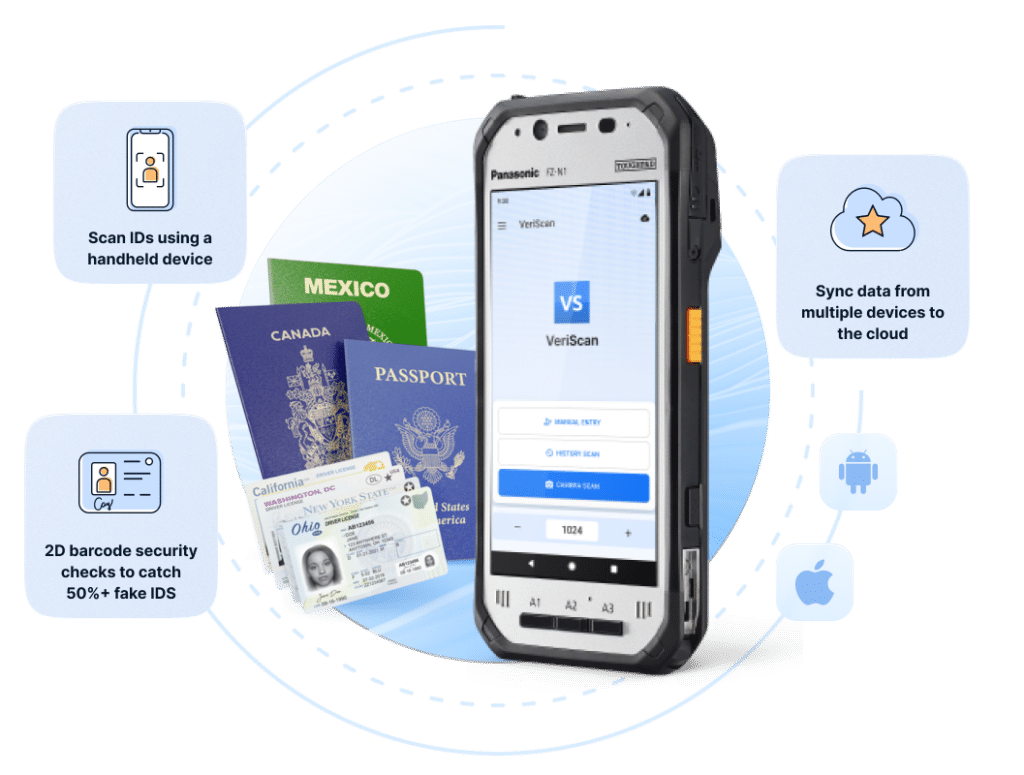 Mobile ID Scanner App For Flexible Age Verification