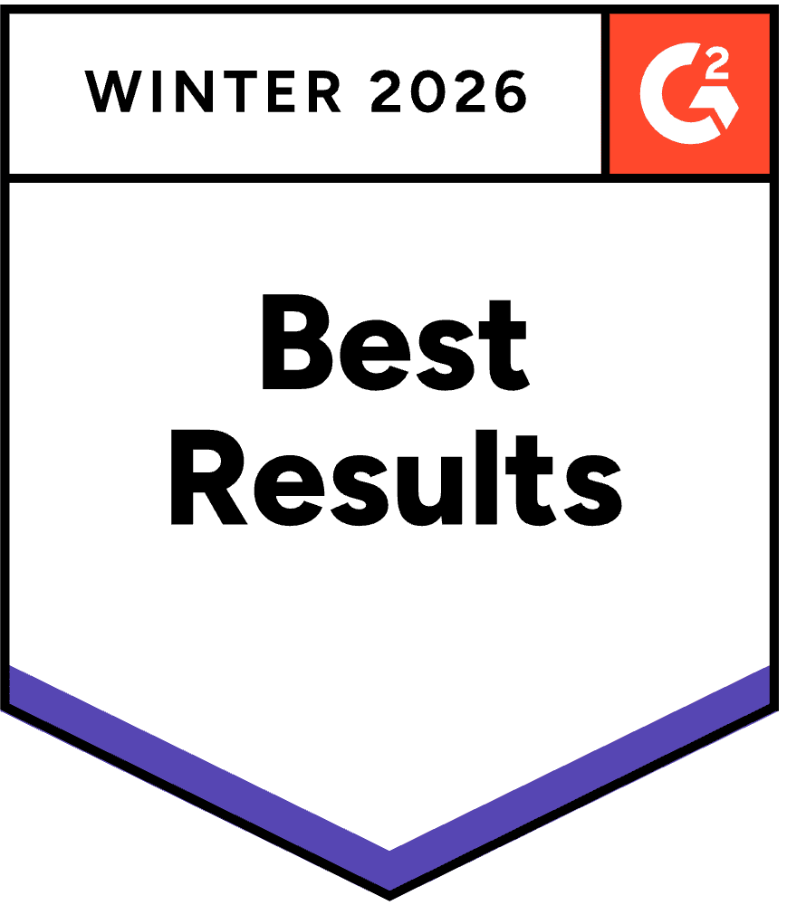 VeriScan has the Best Results badge from G2 based on user reviews