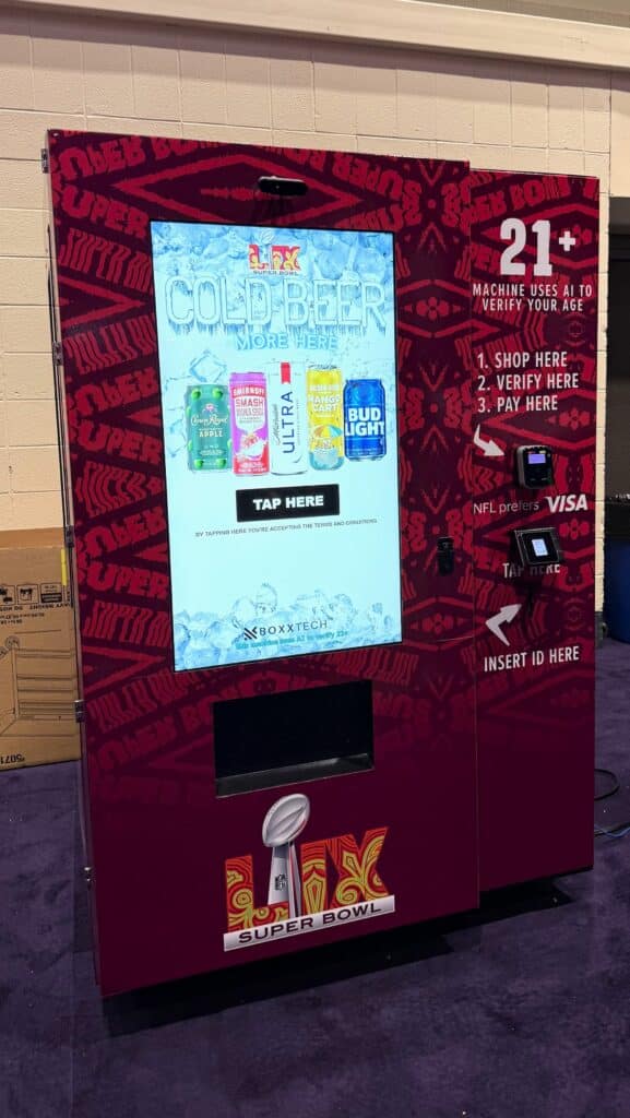 Alcohol vending machine