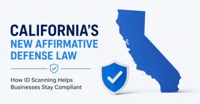 California affirmative defense law for ID scanning