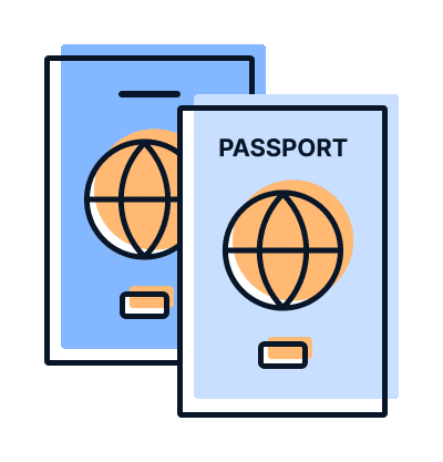 global passport scanning icon