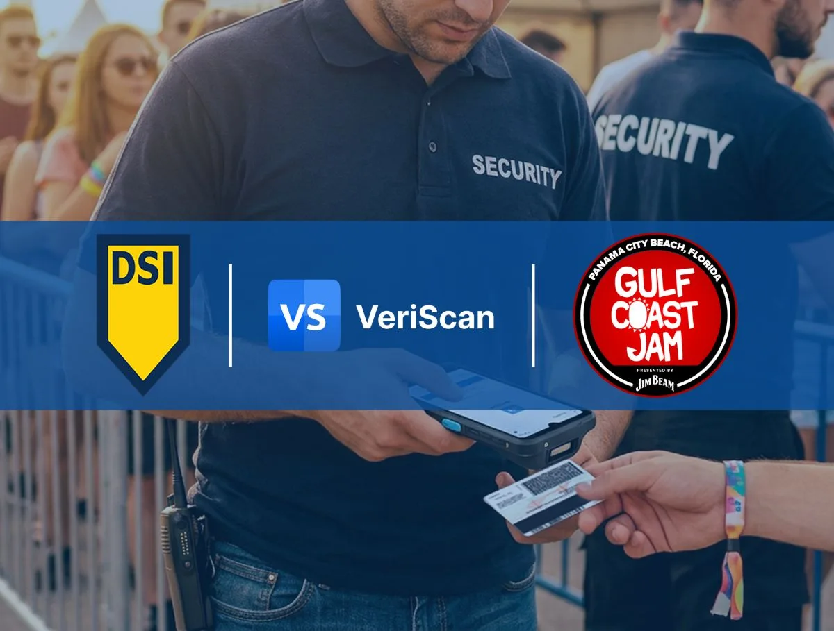 Improving Event Security and Age Verification at Gulf Coast Jam with DSI Security and VeriScan