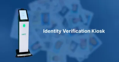 Picture of identity verification kiosk