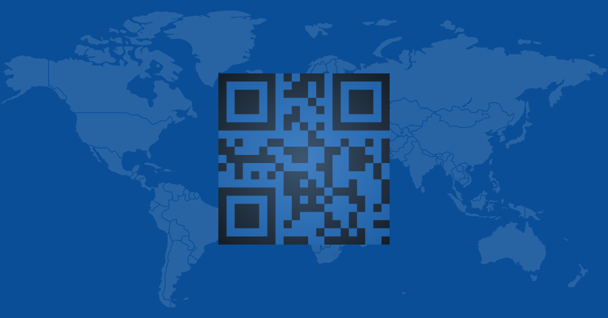 Which countries have QR codes on their IDs?