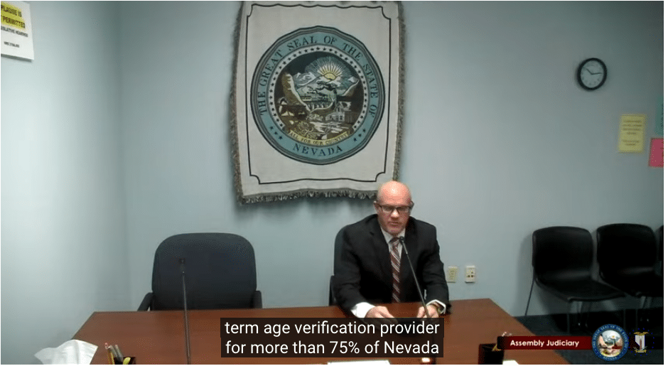 Nevada Bill AB342 | Third party checks for age verification