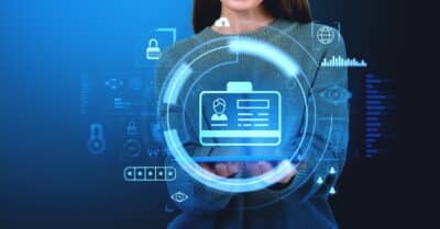 General image of security features on an ID