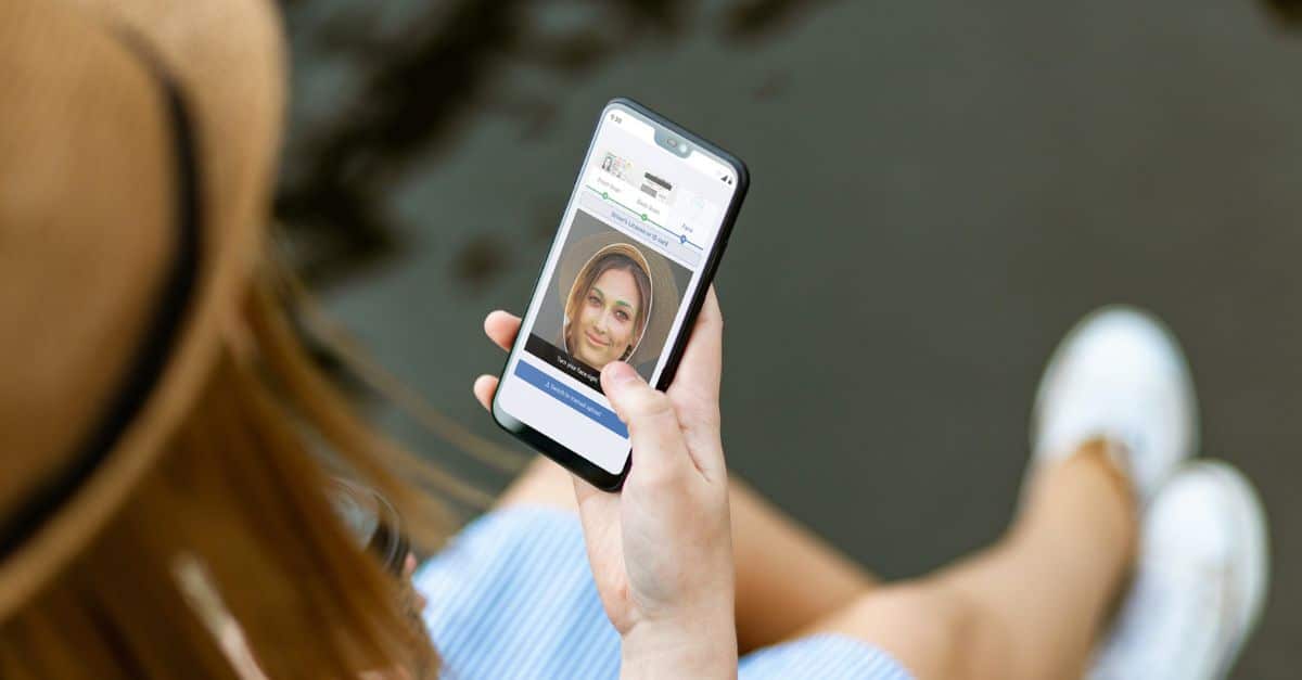 When can businesses start verifying mobile IDs for online transactions?