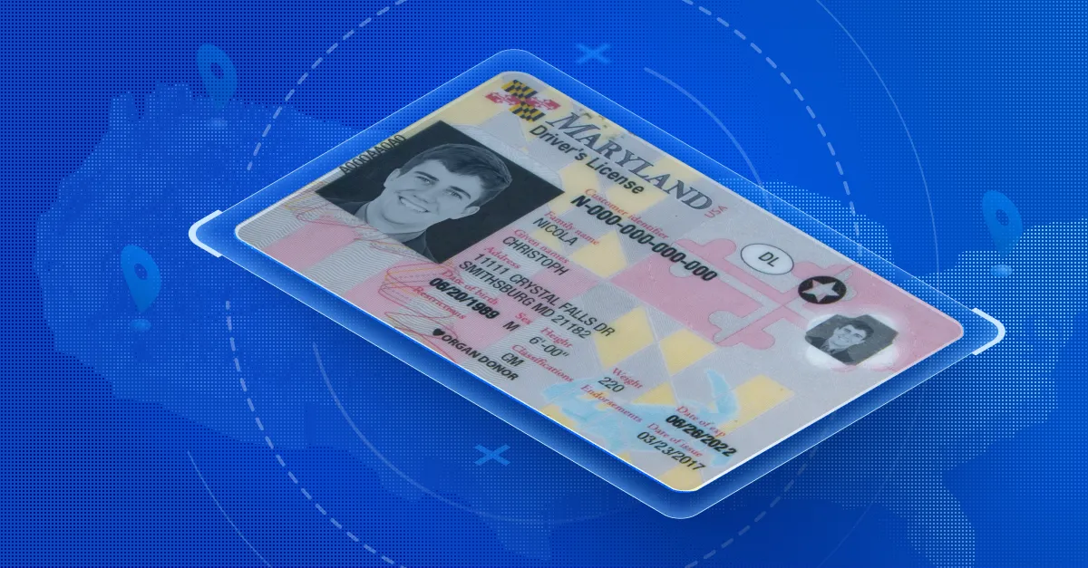 Maryland releases new ID format May 2016