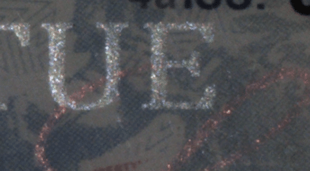 State ID pearlescent overlay security feature example