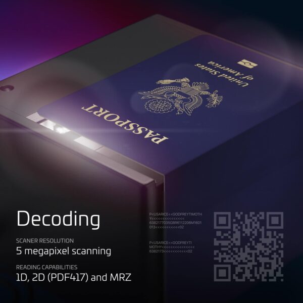 Regula 7017 Global Document Scanner decoding