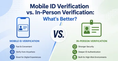 Remote vs in person ID verification comparison