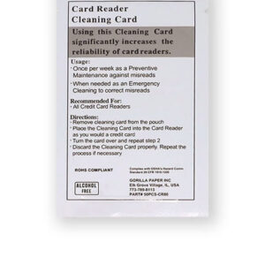 S-KC-CLEAN Magnetic Stripe Reader Cleaning Card