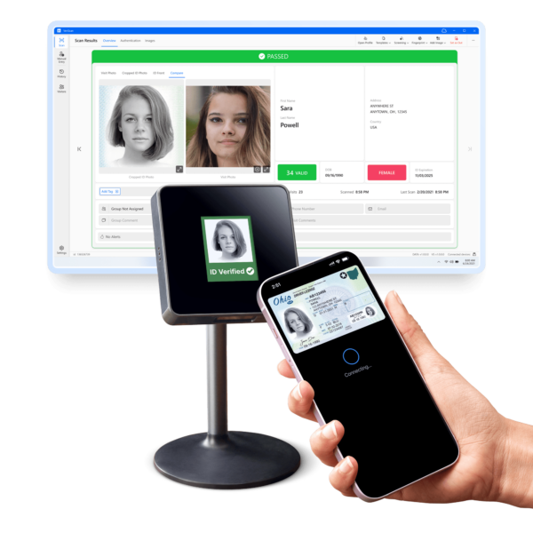 Accept Mobile IDs with VeriScan and Tap2ID Reader