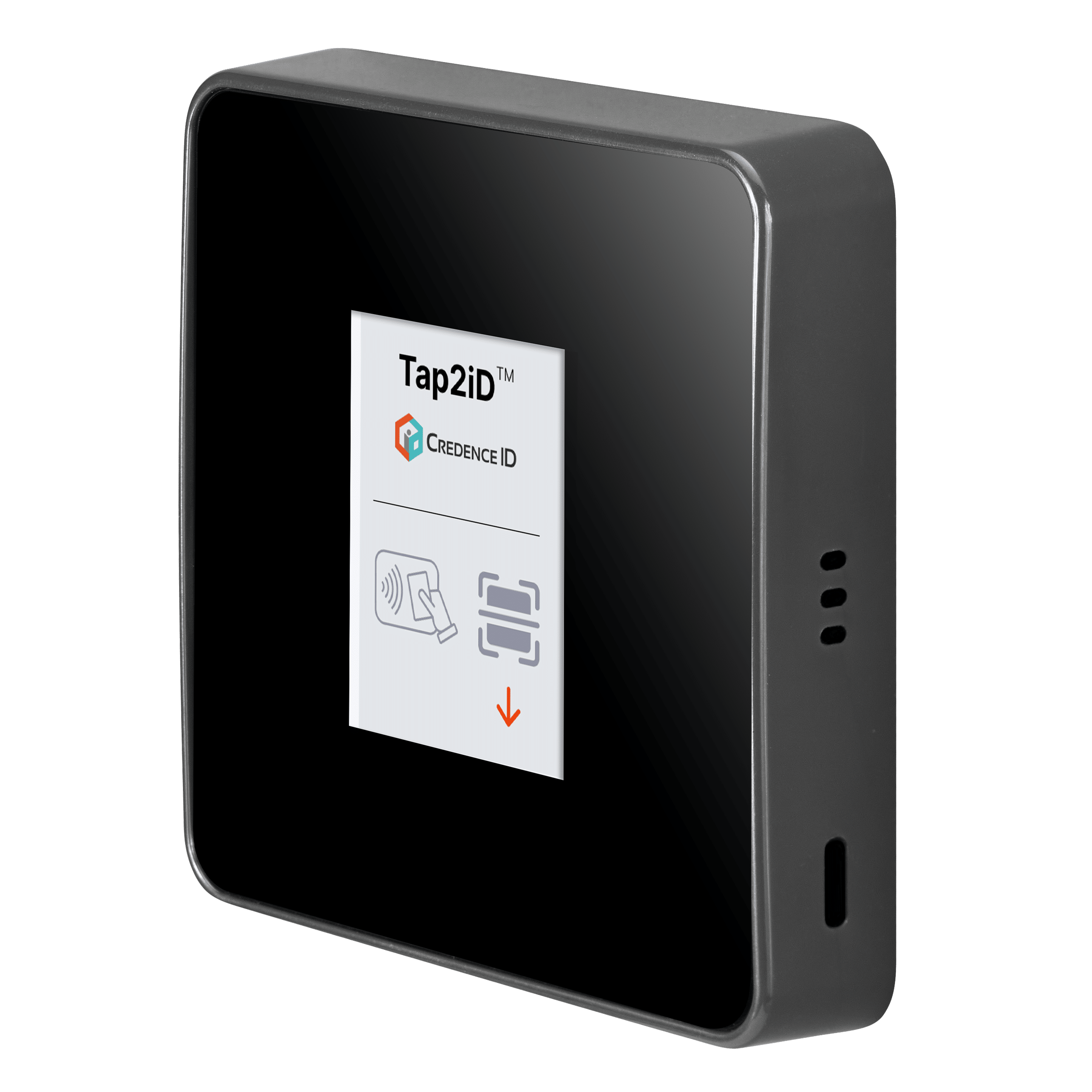 Tap2ID Mobile ID Reader Hardware Angled View