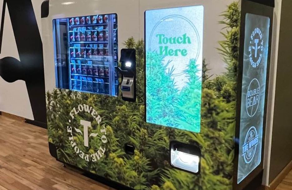 Terrapin Care Station's weed vending machine