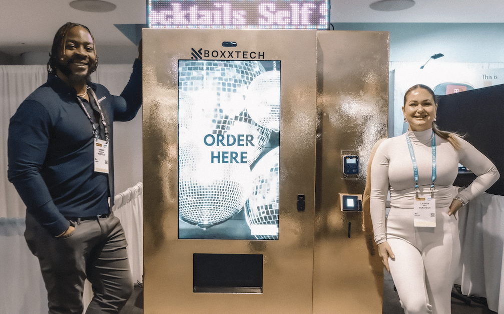 The Boxx, alcohol vending machine for stadiums