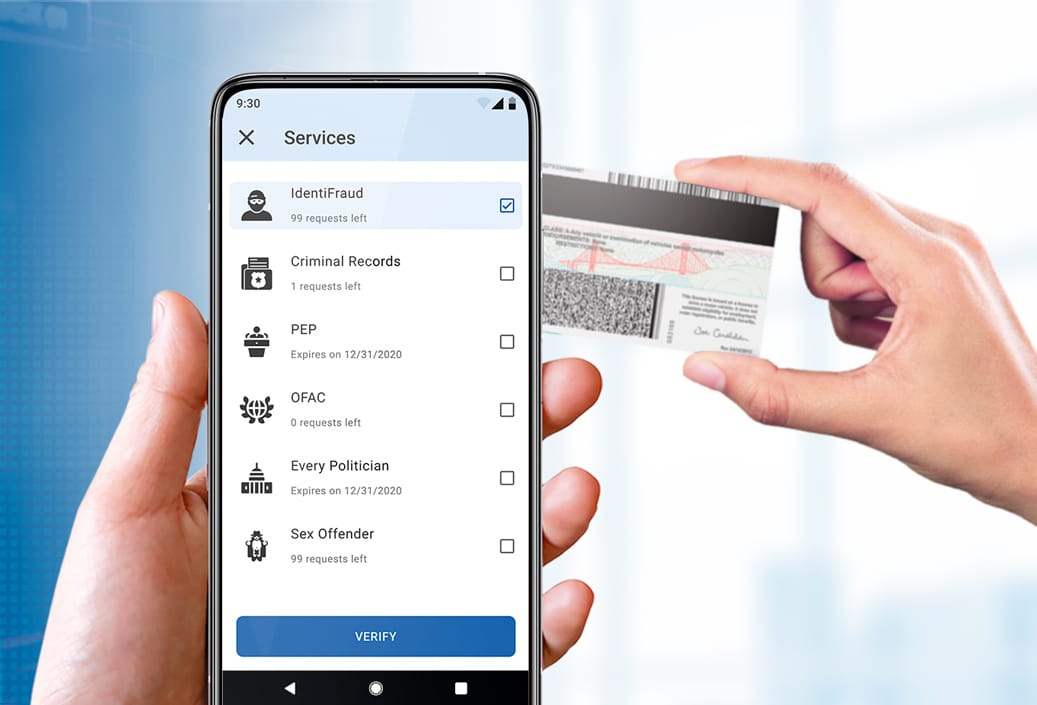 Third party identity checks