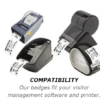 Threshold Self Expiring Badges printer Compatibility
