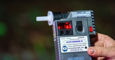 Breathalyzer device for interlocking IDs