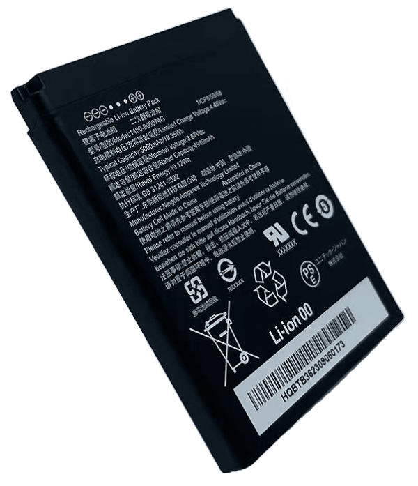 Unitech EA660 Replacement Battery, 1400-900074G