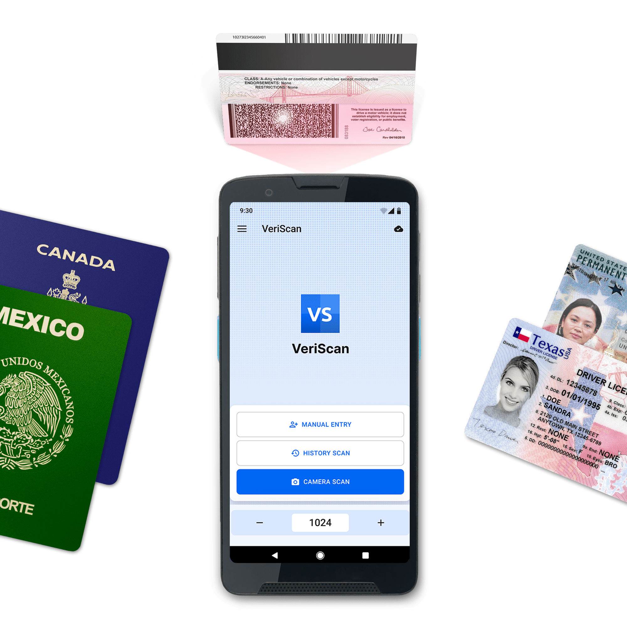 Unitech EA660 ID and Passport Scanner - Mobile ID & Passport Scanner