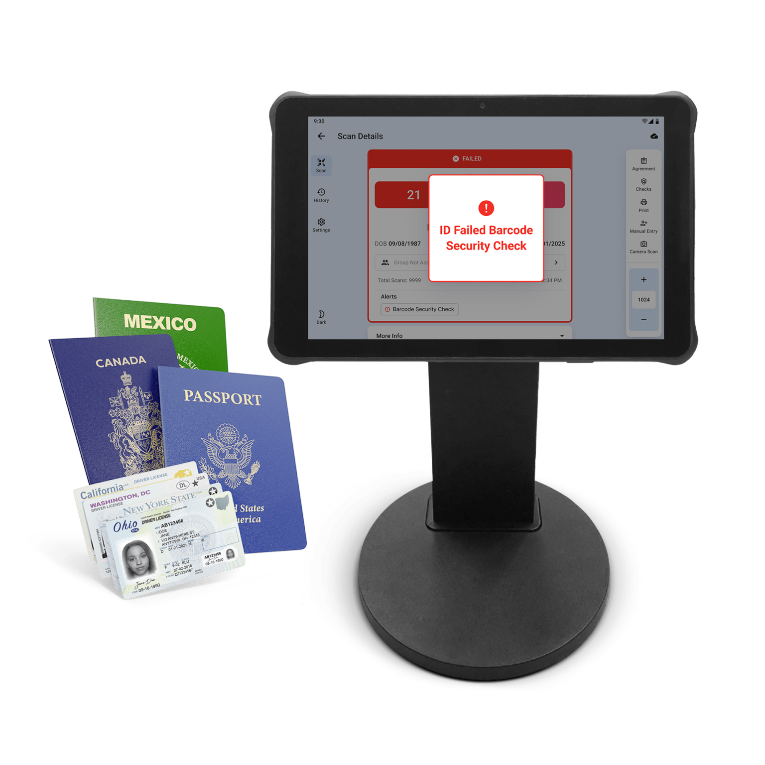 Shop ID Scanners - Verify Age, Scan IDs, Drivers Licenses, More