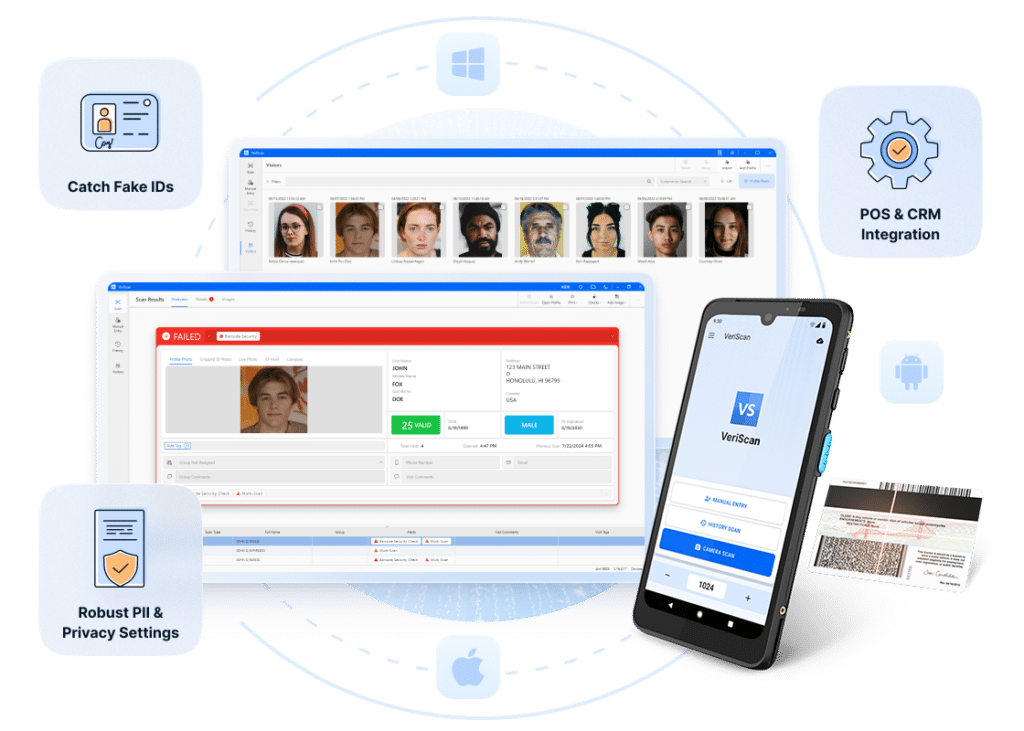 Comparing identity verification software